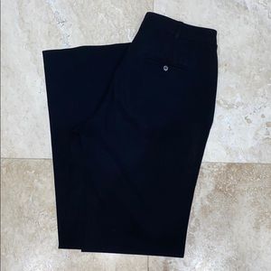 Ann Taylor Black Straight Leg Trousers